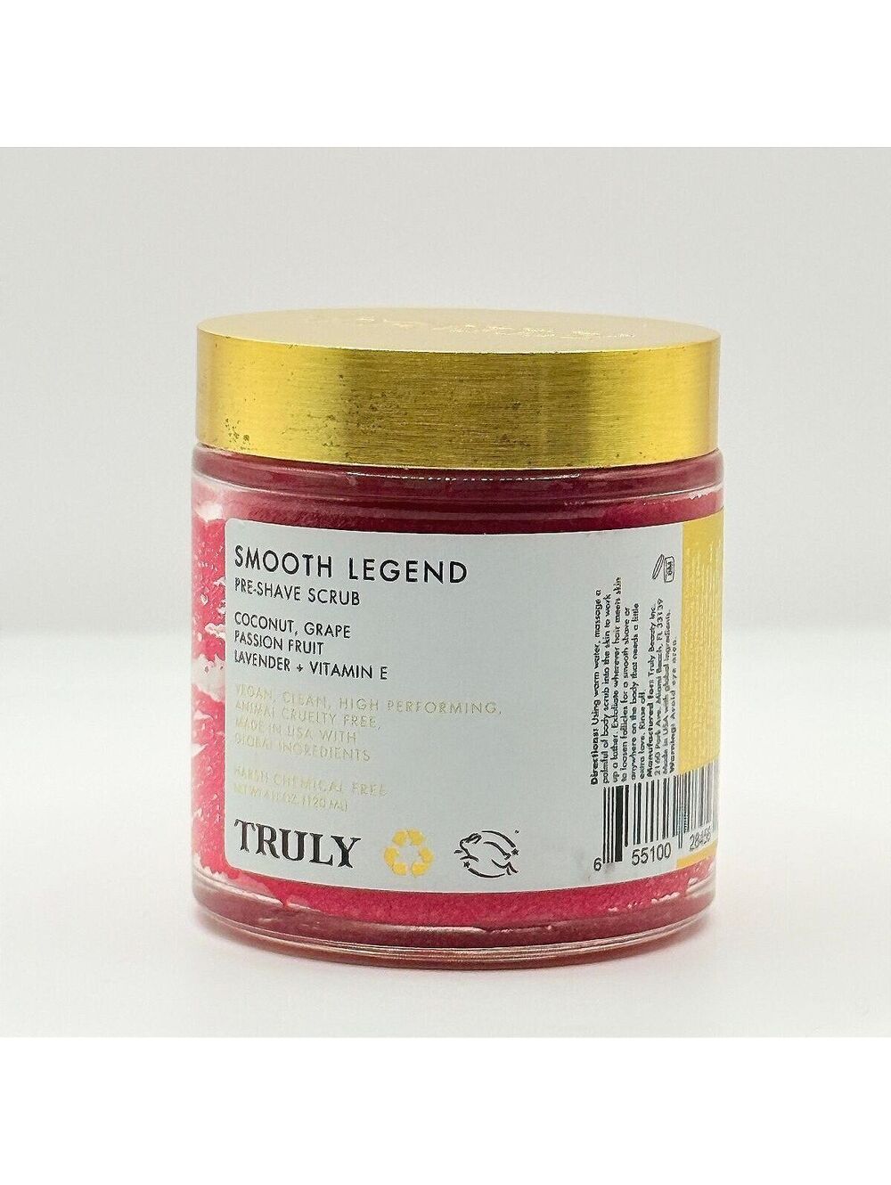 Truly Smooth Legend Pre-Shave Scrub 4oz